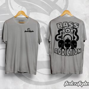 T-shirt BASS ADDICTION