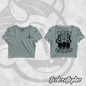 Crop Top BASS ADDICTION